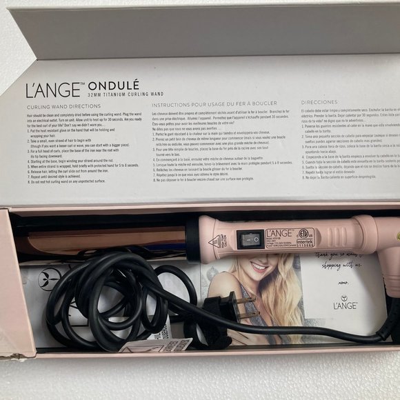 L'ange Ondule 32MM Titanium Curling Wand - Picture 3 of 3